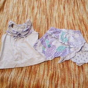 Girls 4 naartjie hanky hem skirt shirt bundle